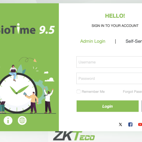 BioTime Web-Based Time Management Software