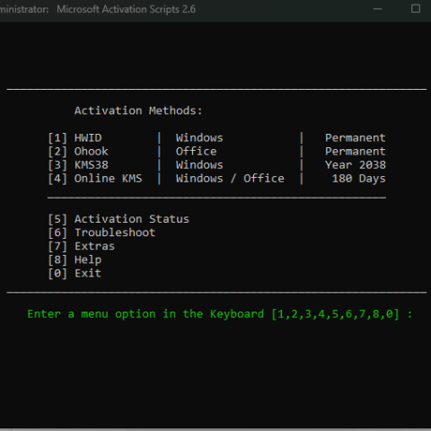 Microsoft Activation